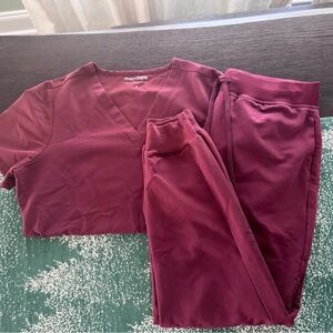 Mandala jogger scrub set